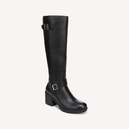 Women's Prairie Wide Calf Block Heel Knee High Boot