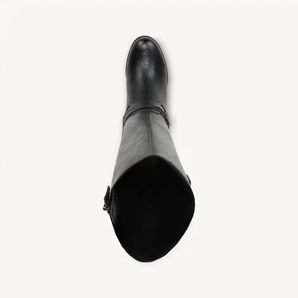Women's Prairie Wide Calf Block Heel Knee High Boot