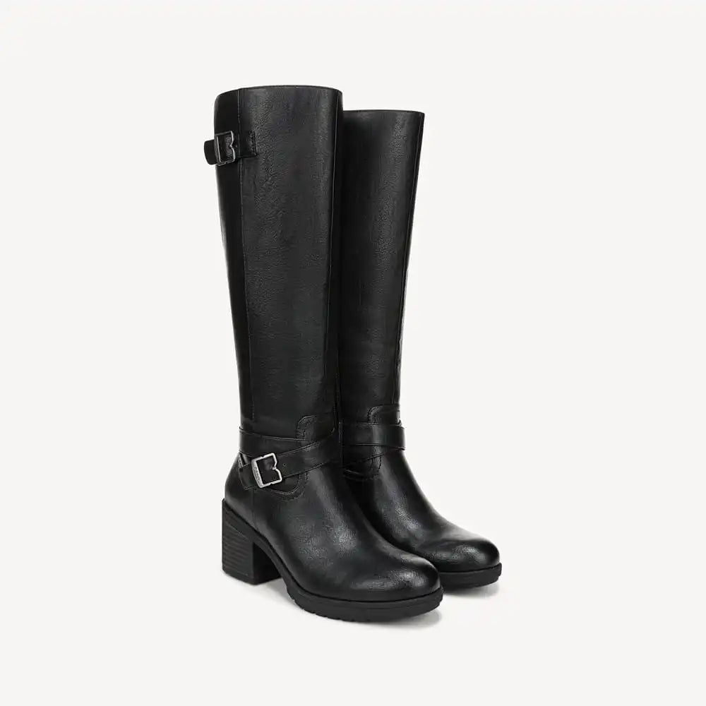 Women's Prairie Wide Calf Block Heel Knee High Boot