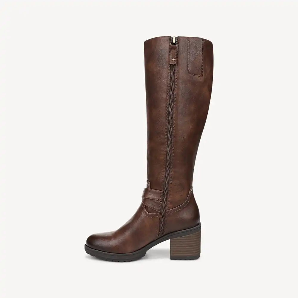 Women's Prairie Wide Calf Block Heel Knee High Boot