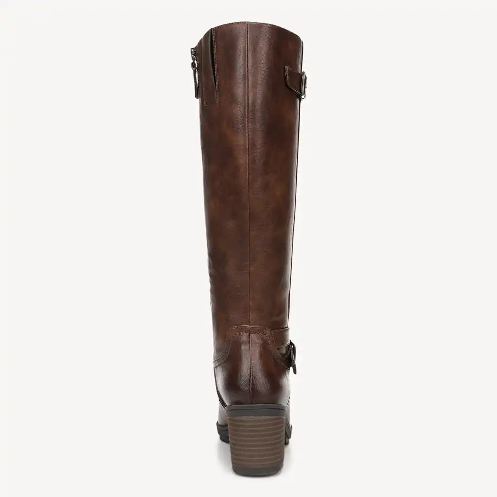 Women's Prairie Wide Calf Block Heel Knee High Boot