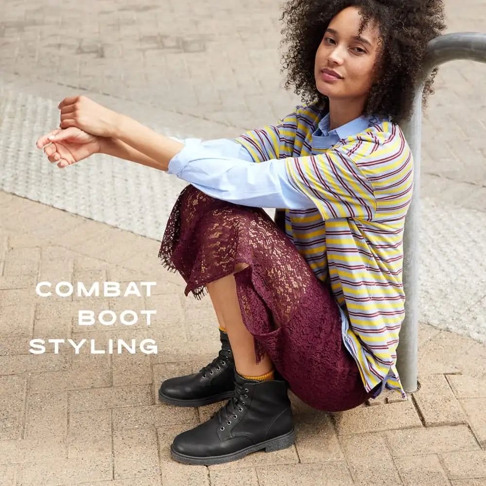 Women's Aviation Lace Up Boot